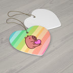 Cappybara or Customize Ceramic Ornament