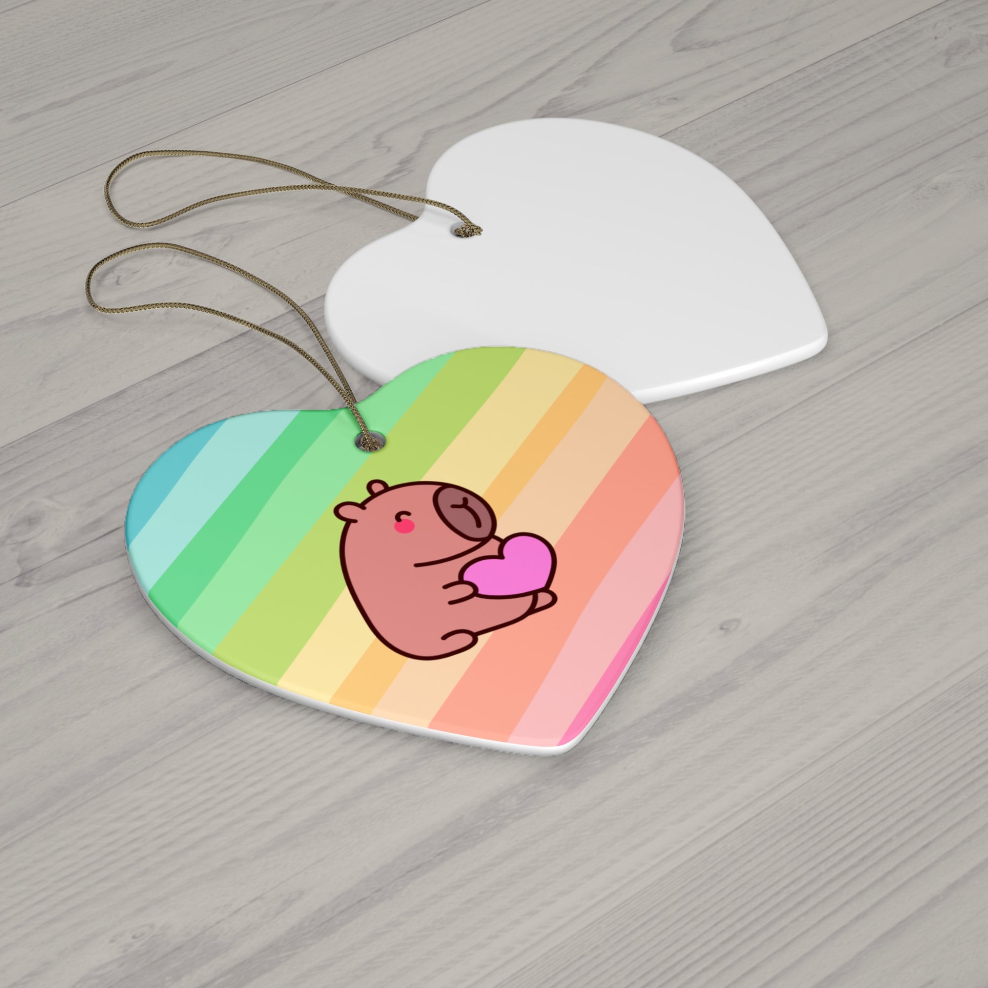 Cappybara or Customize Ceramic Ornament
