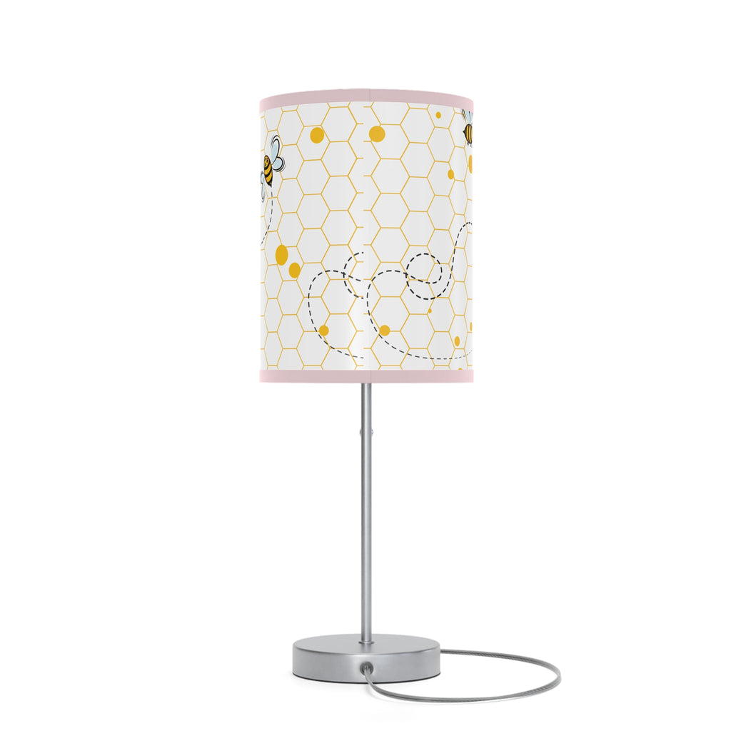 Chic Bee-Themed Table Lamp