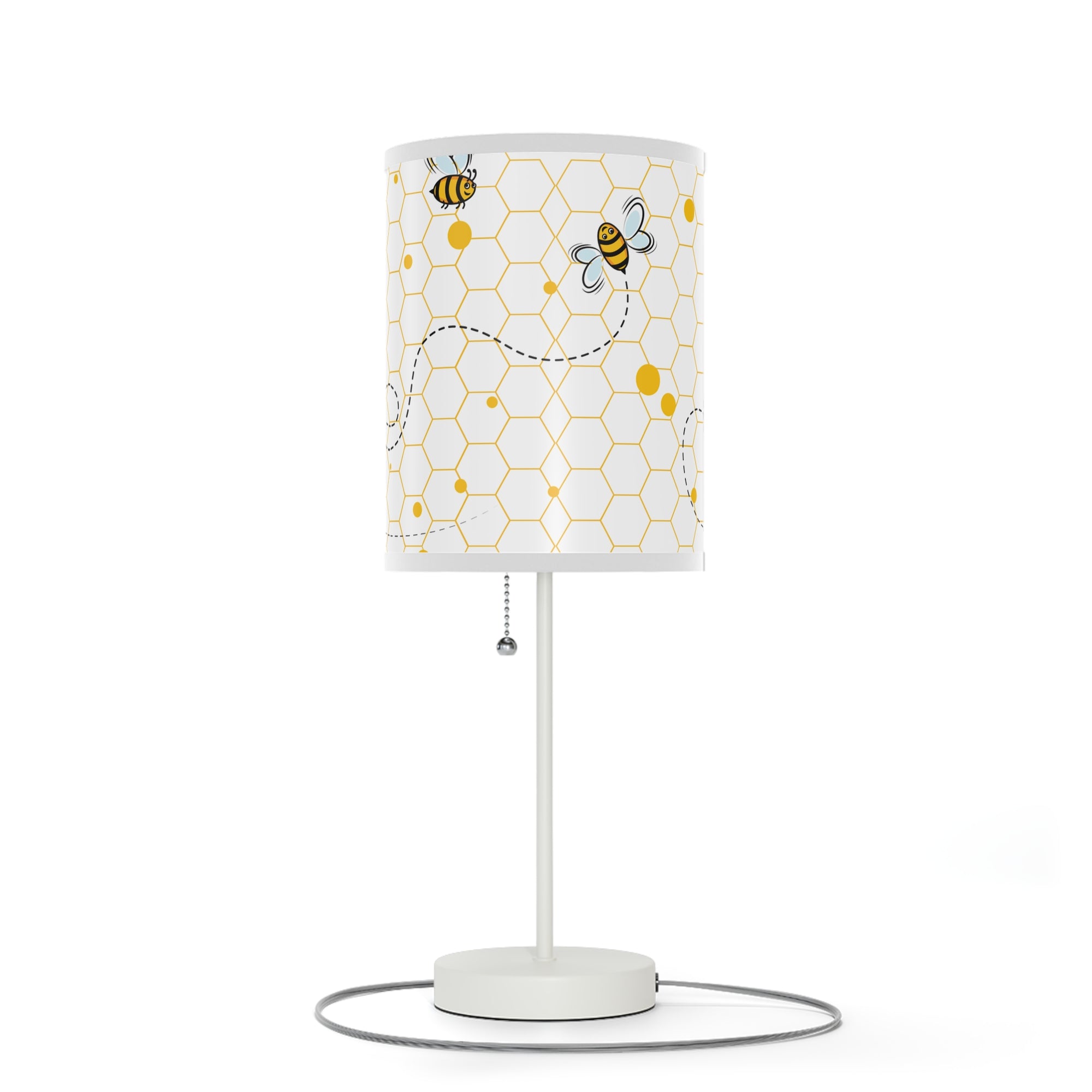 Chic Bee-Themed Table Lamp