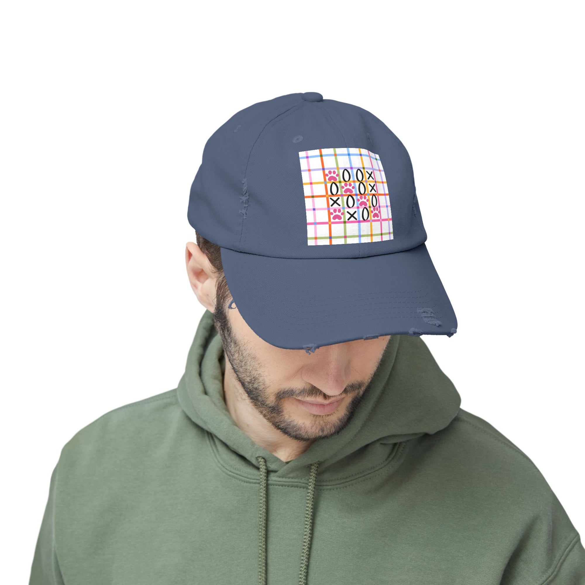 Unisex Distressed Cap