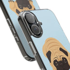 Clear Cute Puppy Impact-Resistant Cases