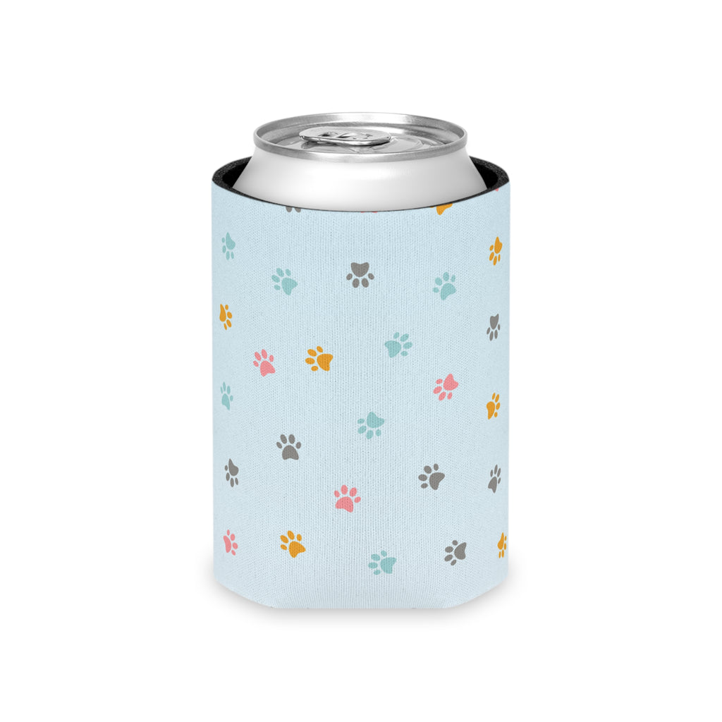 Paw Print Can Cooler