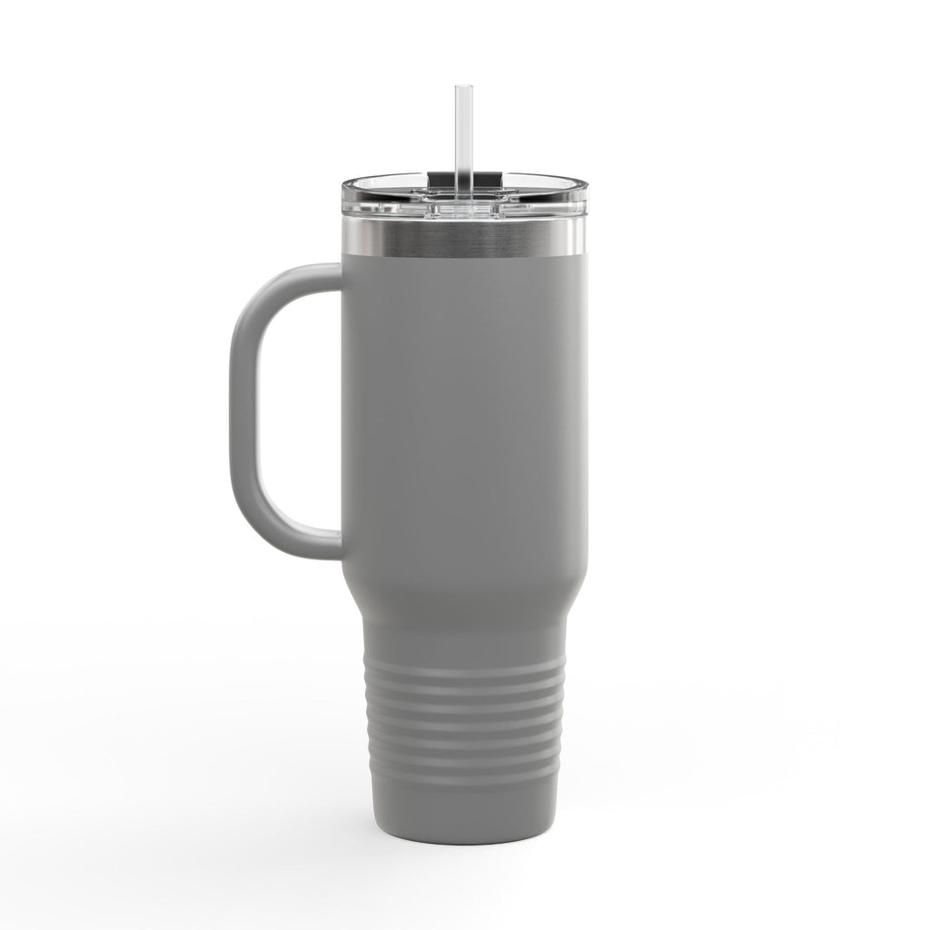 Cute Pet-Themed Insulated Travel Mug, 40oz