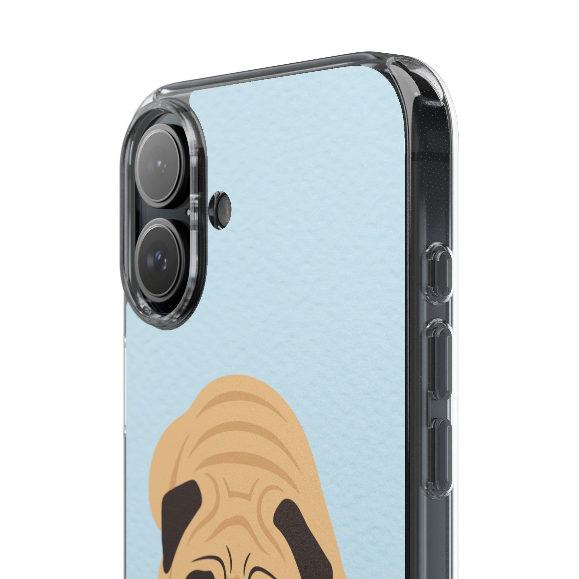 Clear Cute Puppy Impact-Resistant Cases