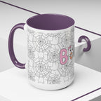 Halloween Ghost Accent Coffee Mug