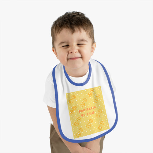 Baby Bib - Protected by Paws