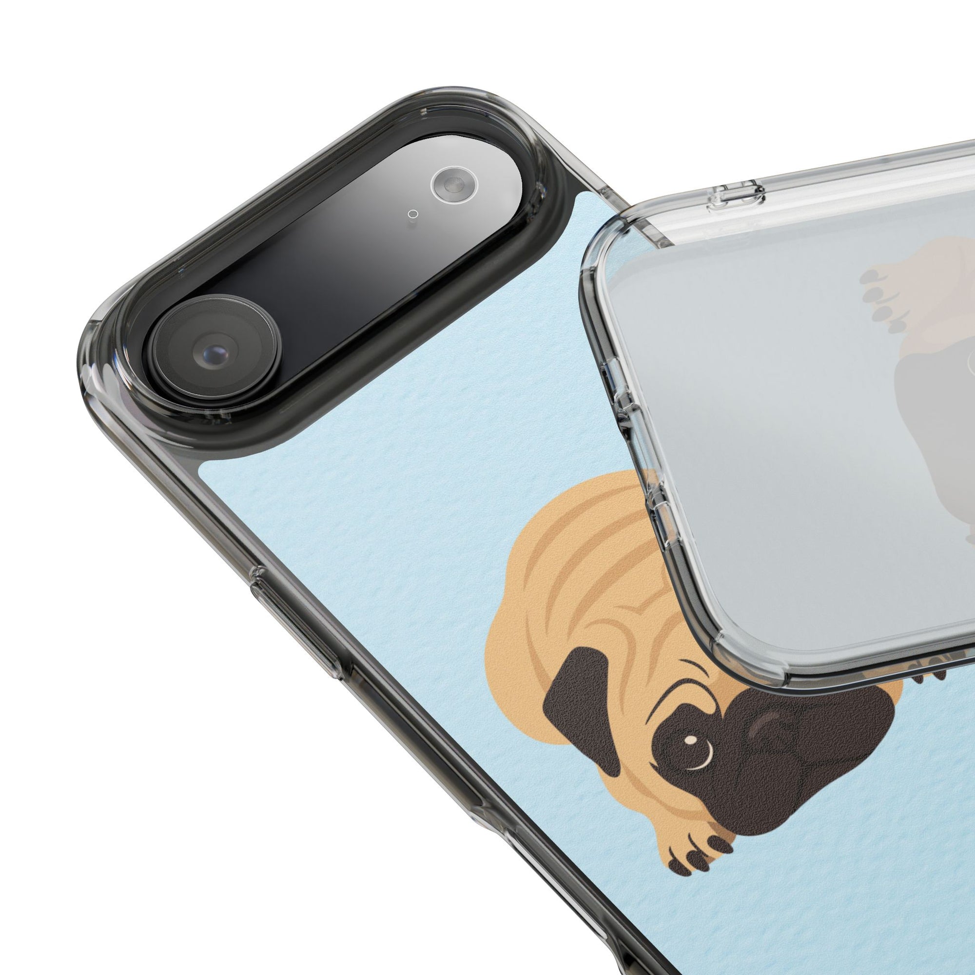 Clear Cute Puppy Impact-Resistant Cases