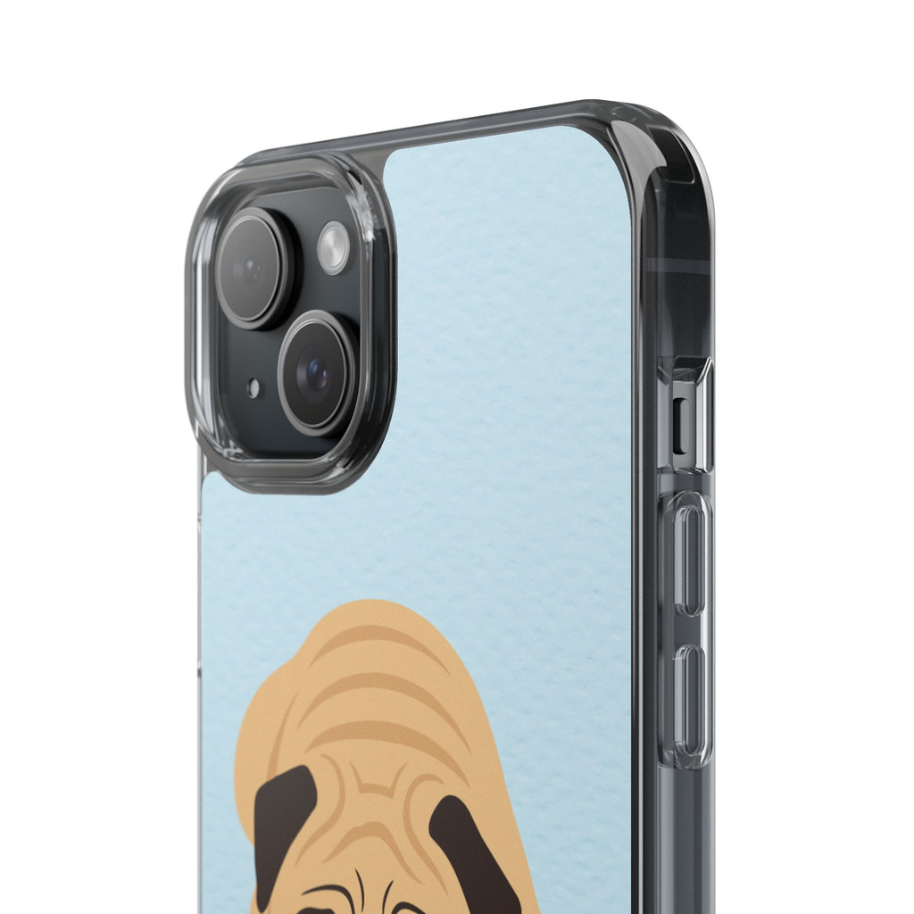 Clear Cute Puppy Impact-Resistant Cases