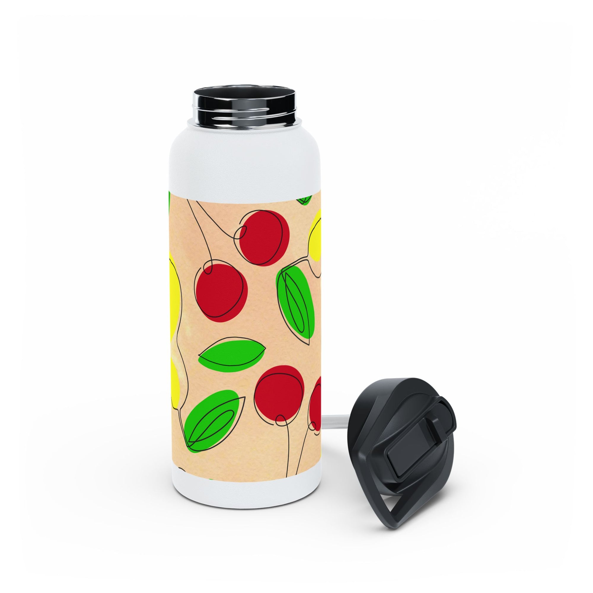 Charming Fruit Pattern Water Bottle