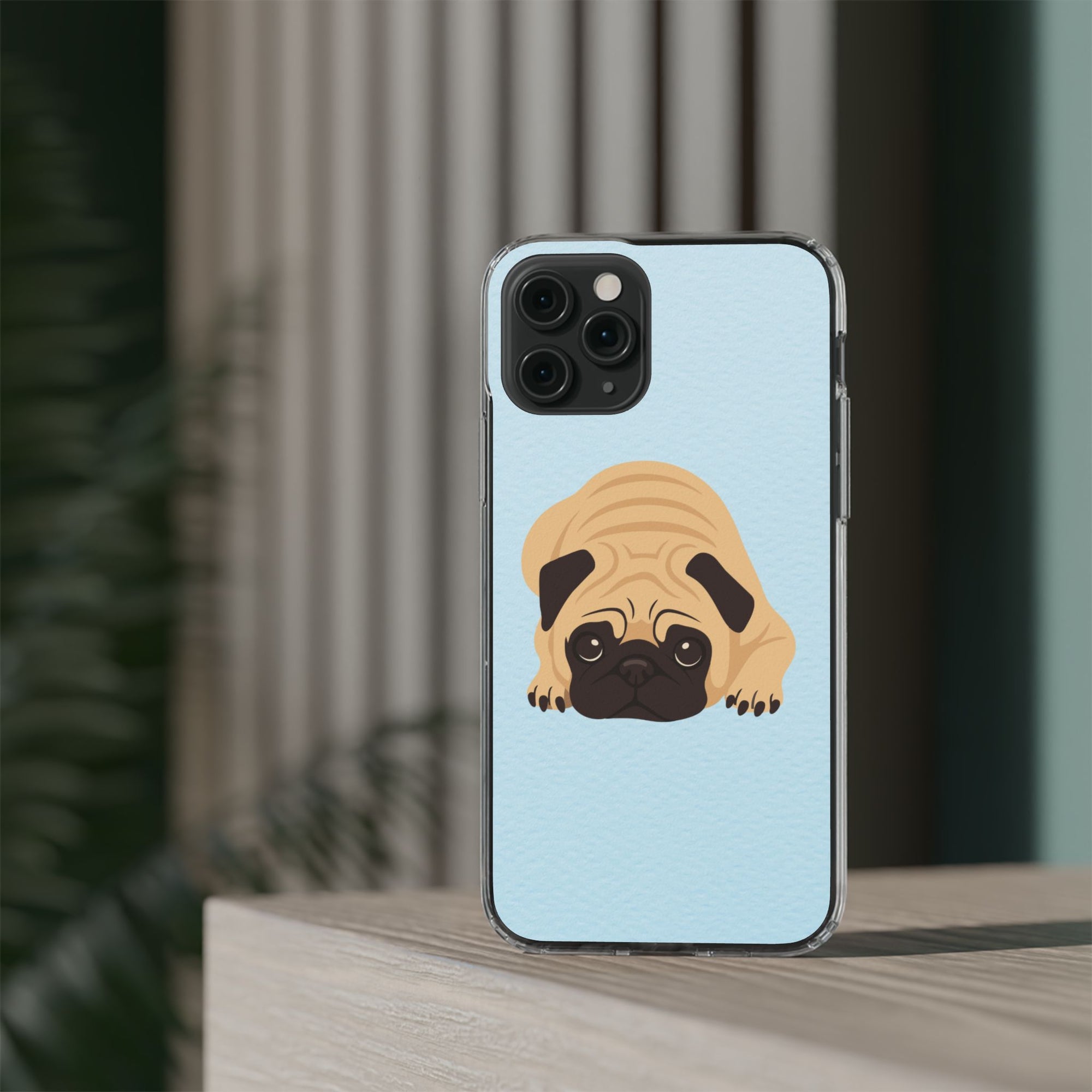 Clear Cute Puppy Impact-Resistant Cases