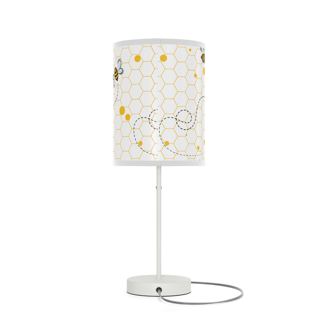 Chic Bee-Themed Table Lamp