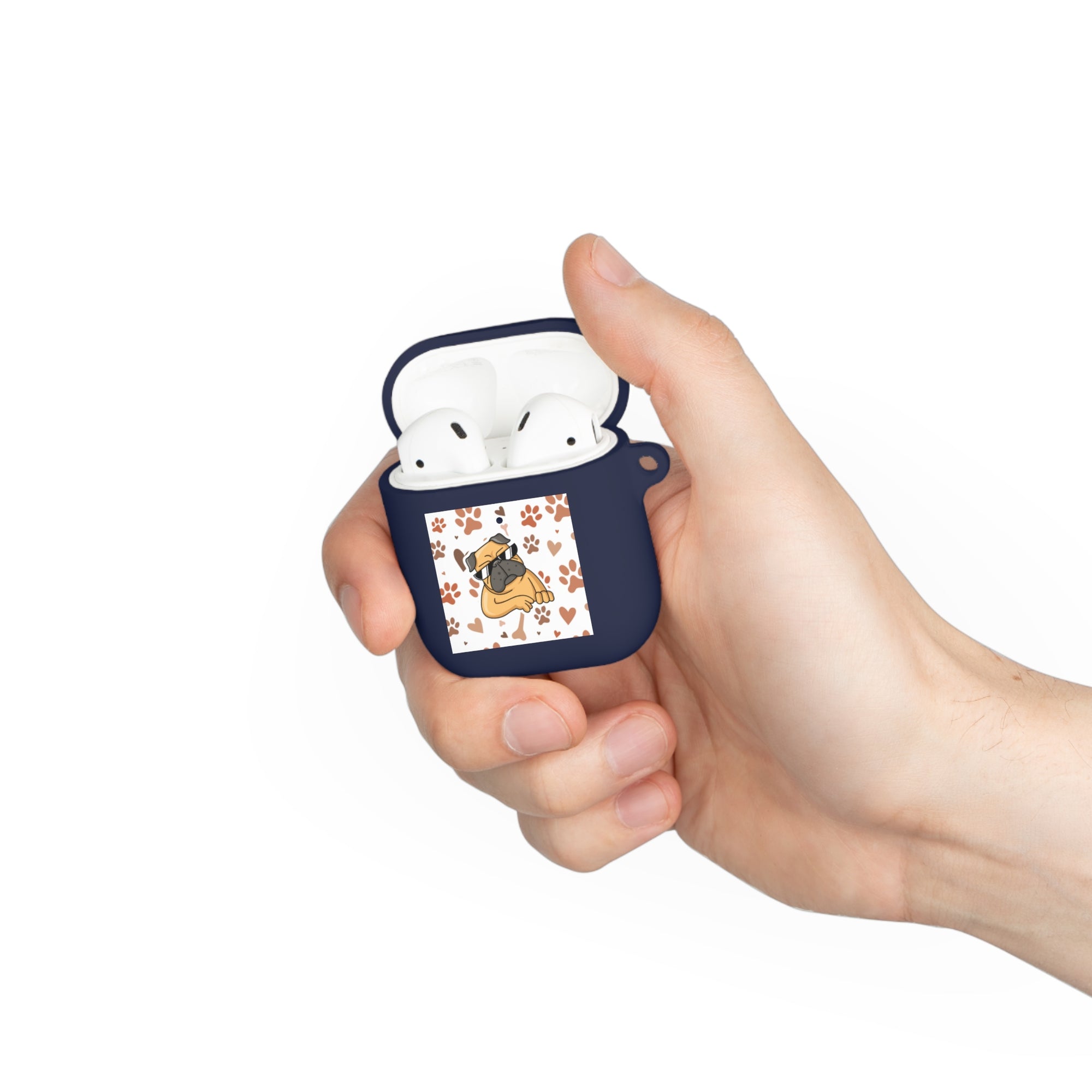 Cute Dog Paw Print AirPods Case Cover