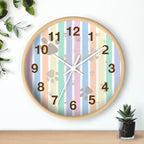 Paw Print Wall Clock