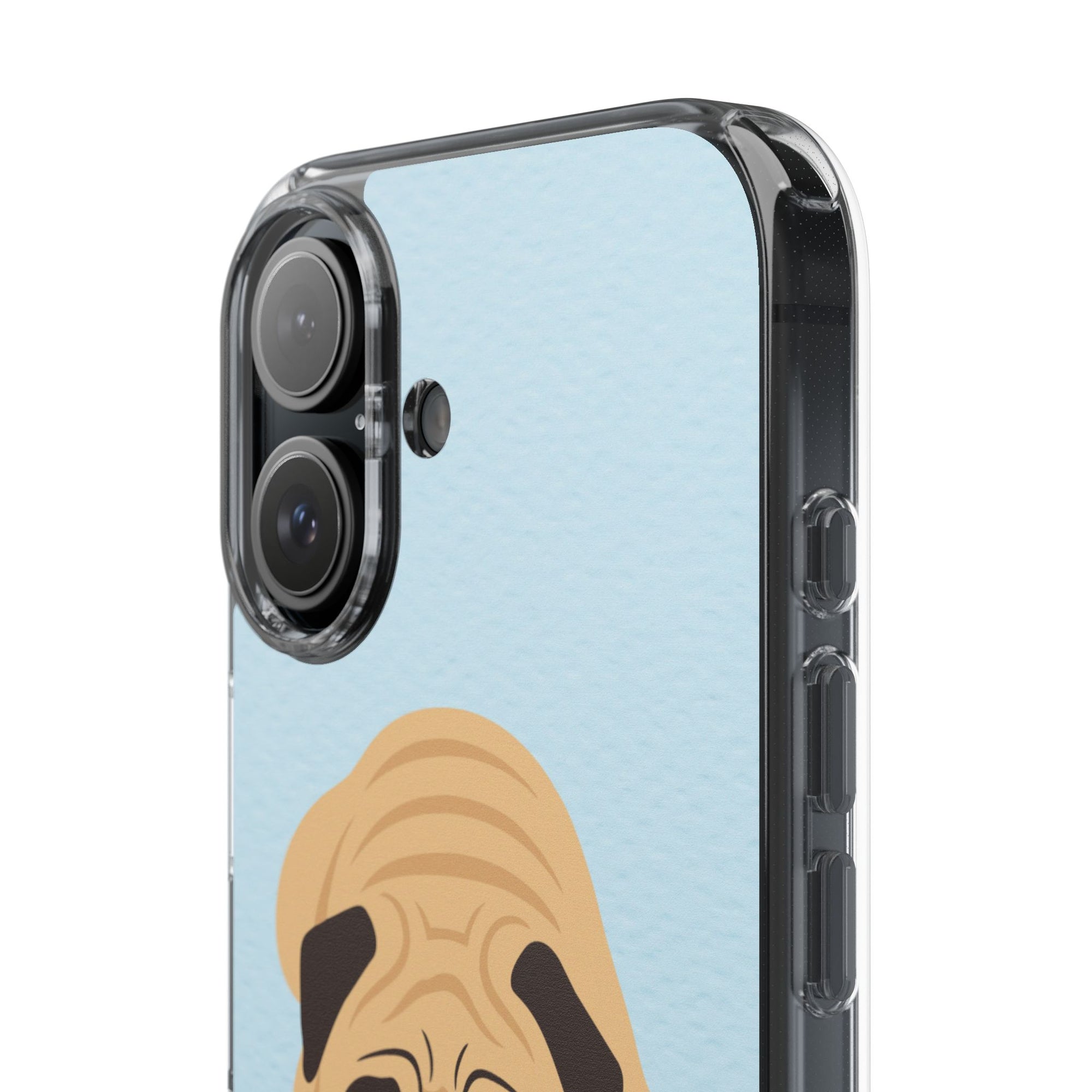 Clear Cute Puppy Impact-Resistant Cases