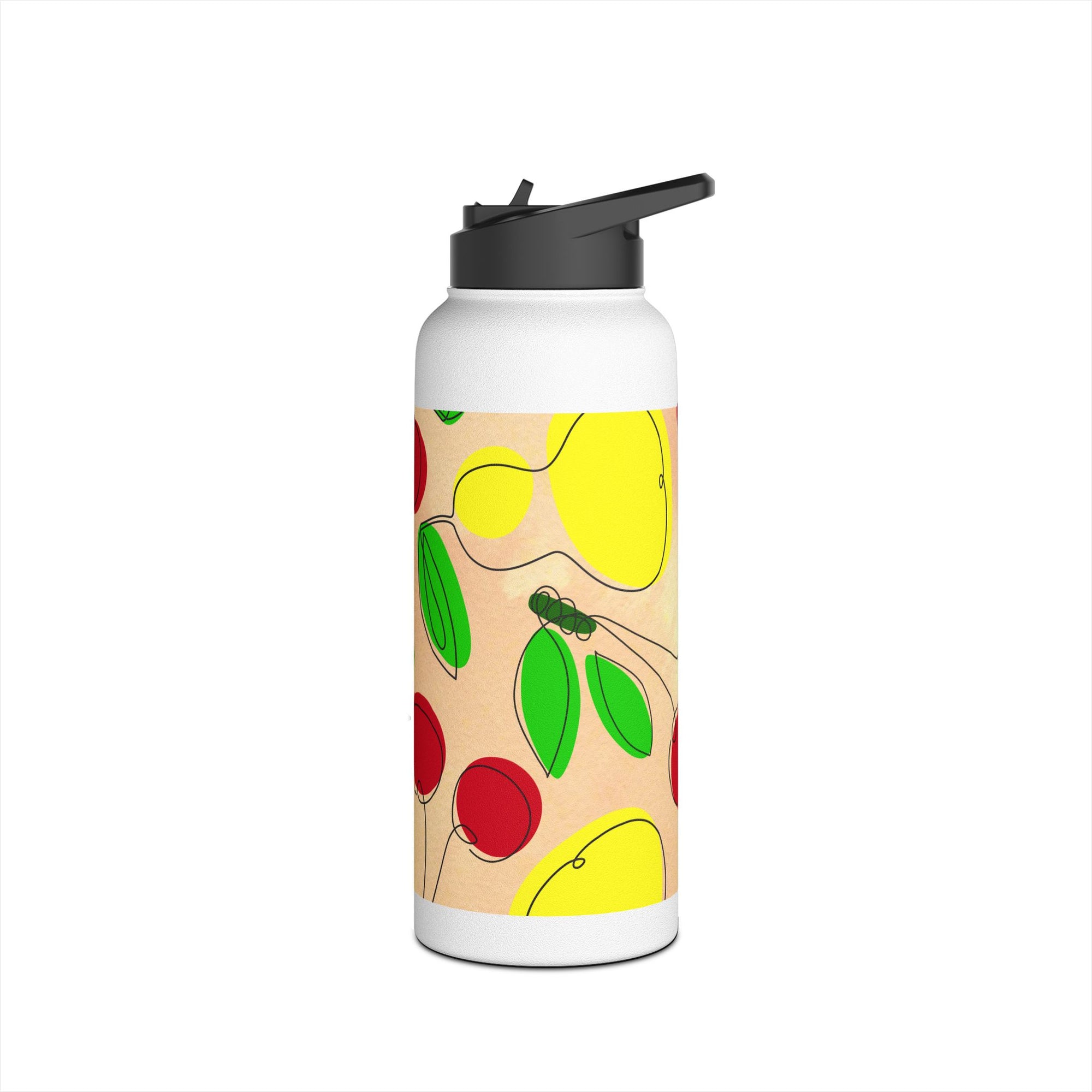 Charming Fruit Pattern Water Bottle