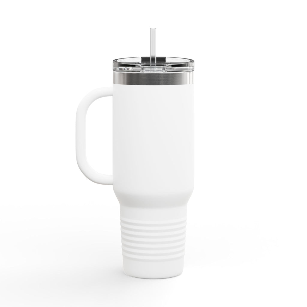 Cute Pet-Themed Insulated Travel Mug, 40oz