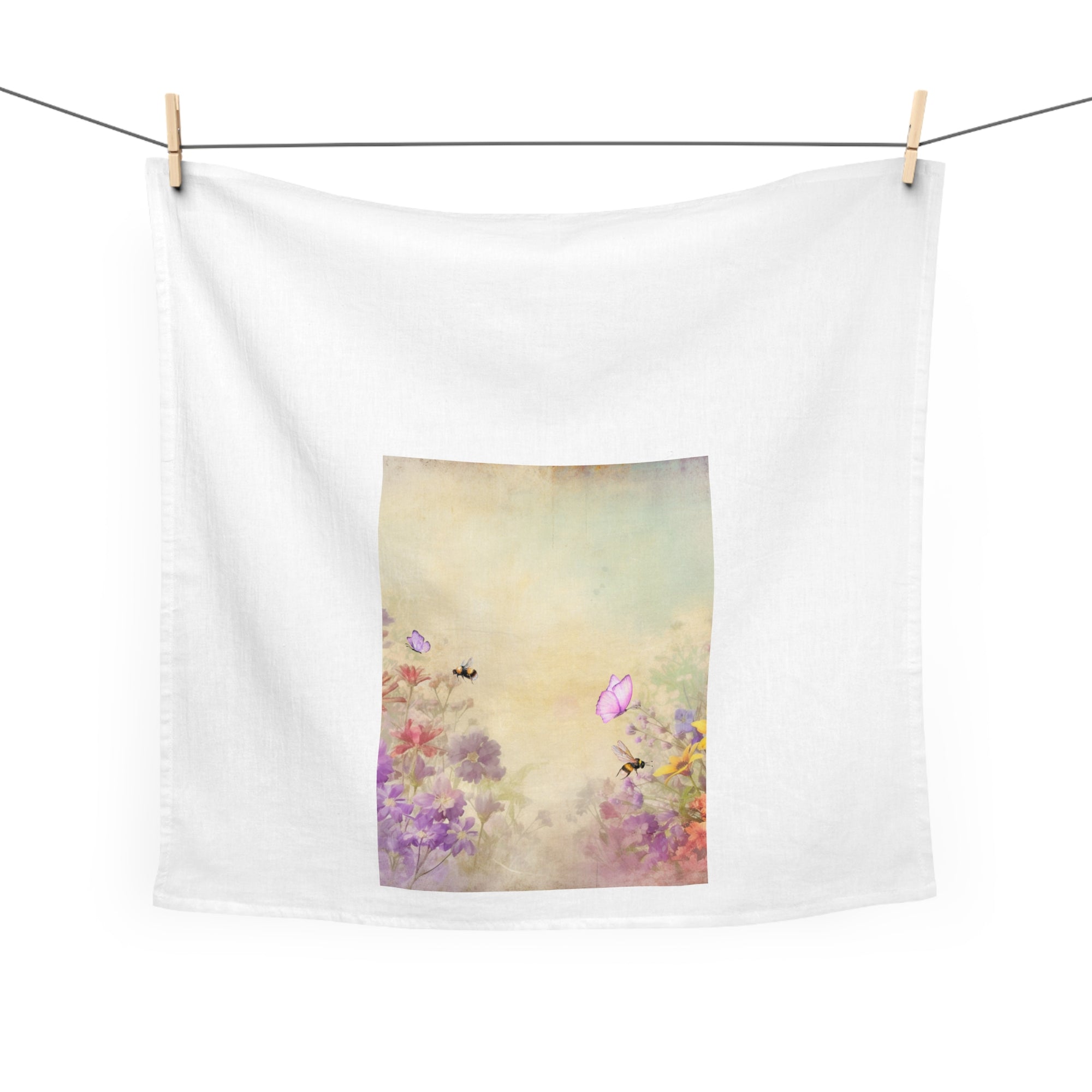 Floral Tea Towel