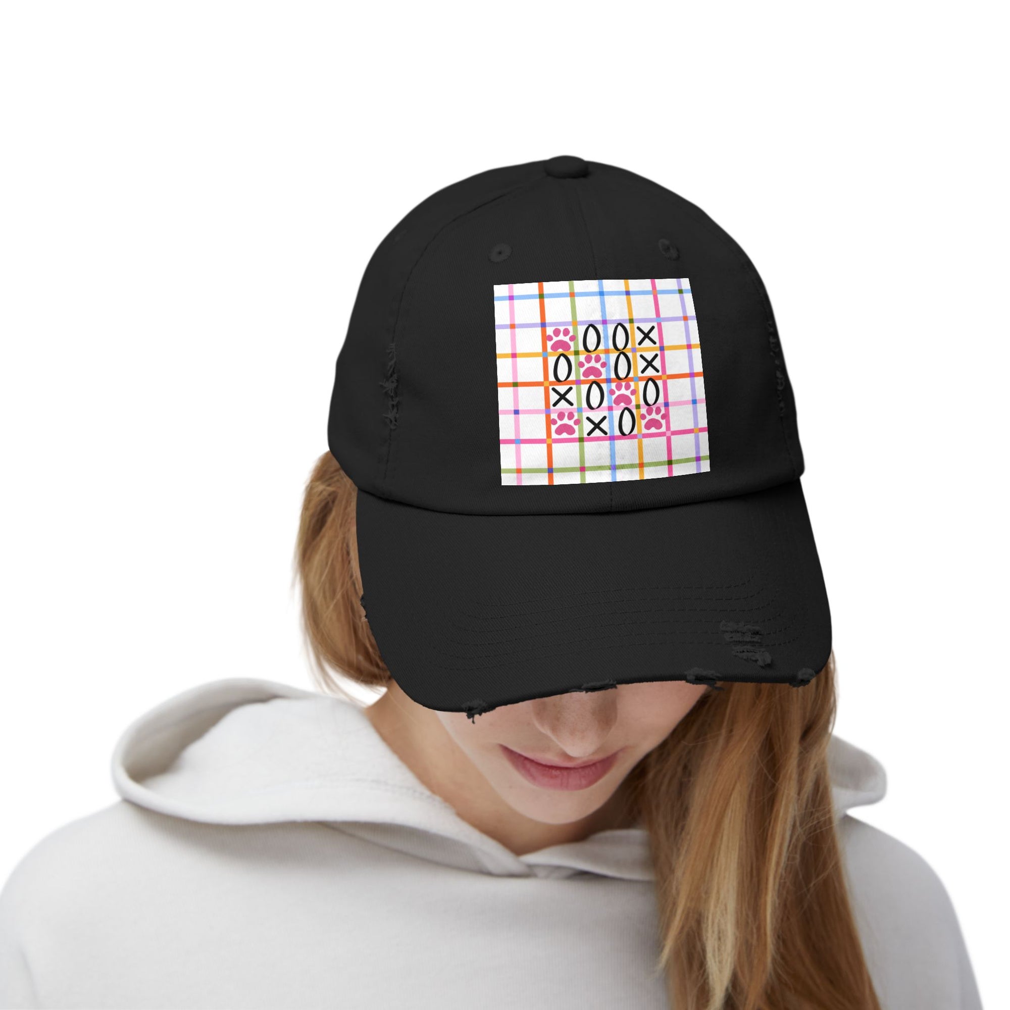 Unisex Distressed Cap