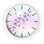 Butterfly Garden Wall Clock