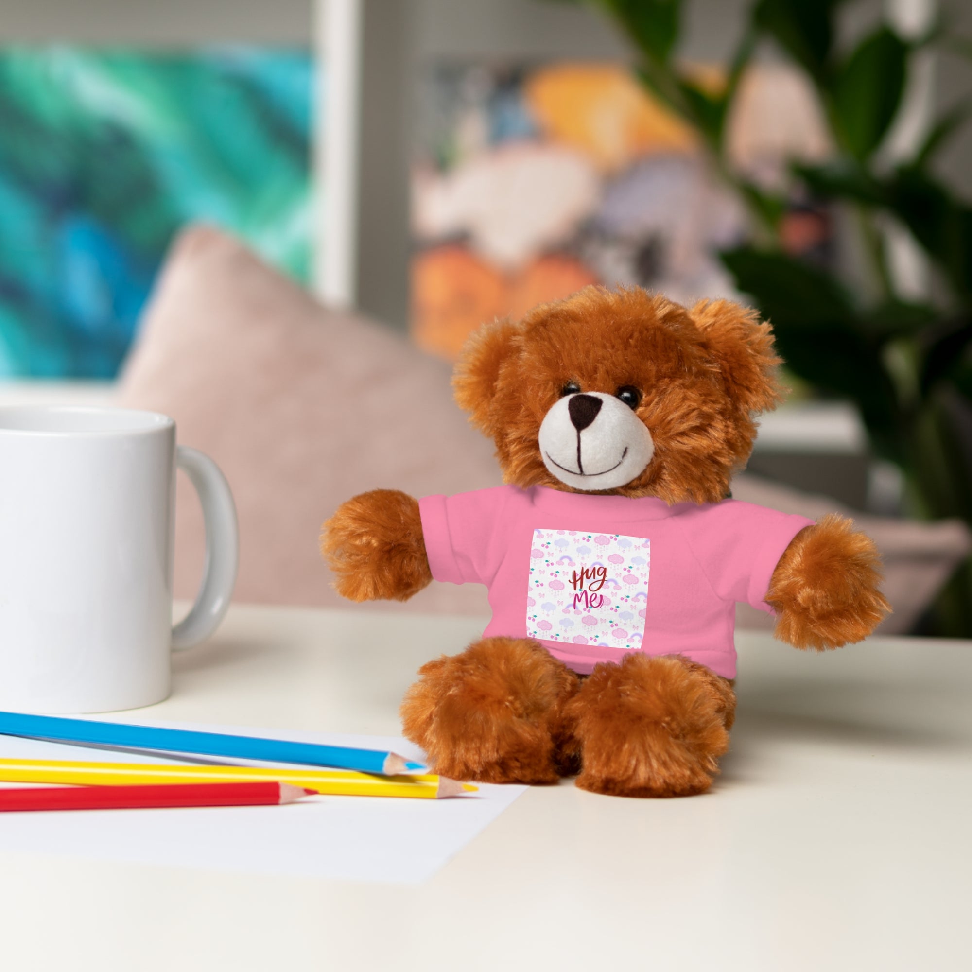Hug Me Stuffed Animal Plush Toy – Soft & Cuddly Gift for Kids