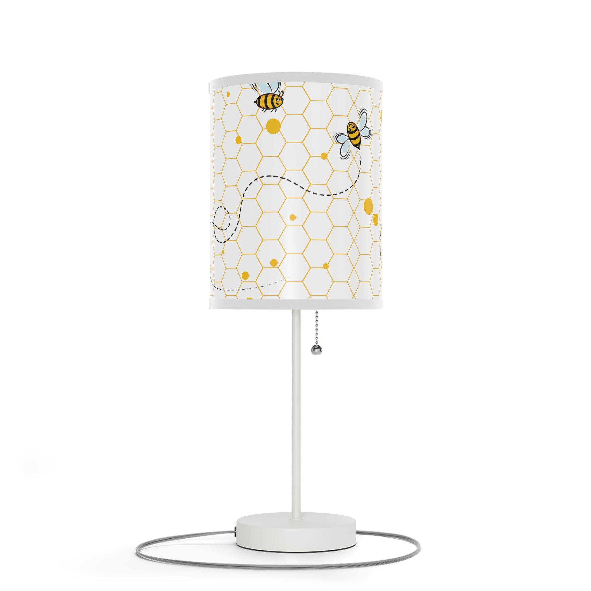 Chic Bee-Themed Table Lamp