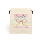 Canvas Lunch Bag With Strap