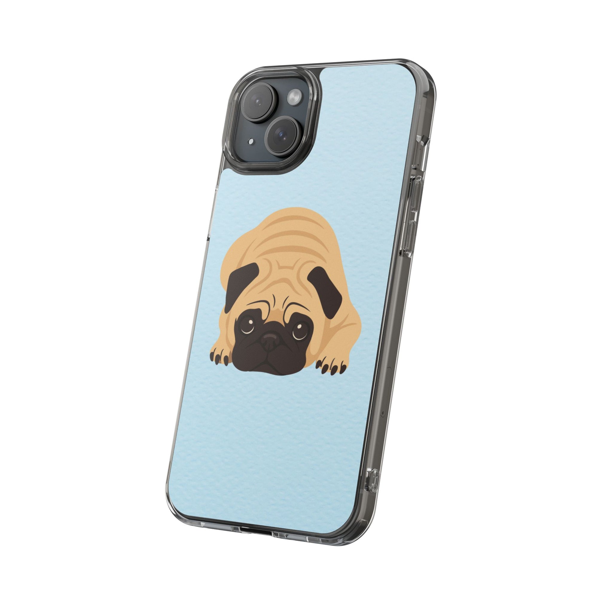 Clear Cute Puppy Impact-Resistant Cases