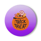 Halloween Trick or Treat Ceramic Coaster