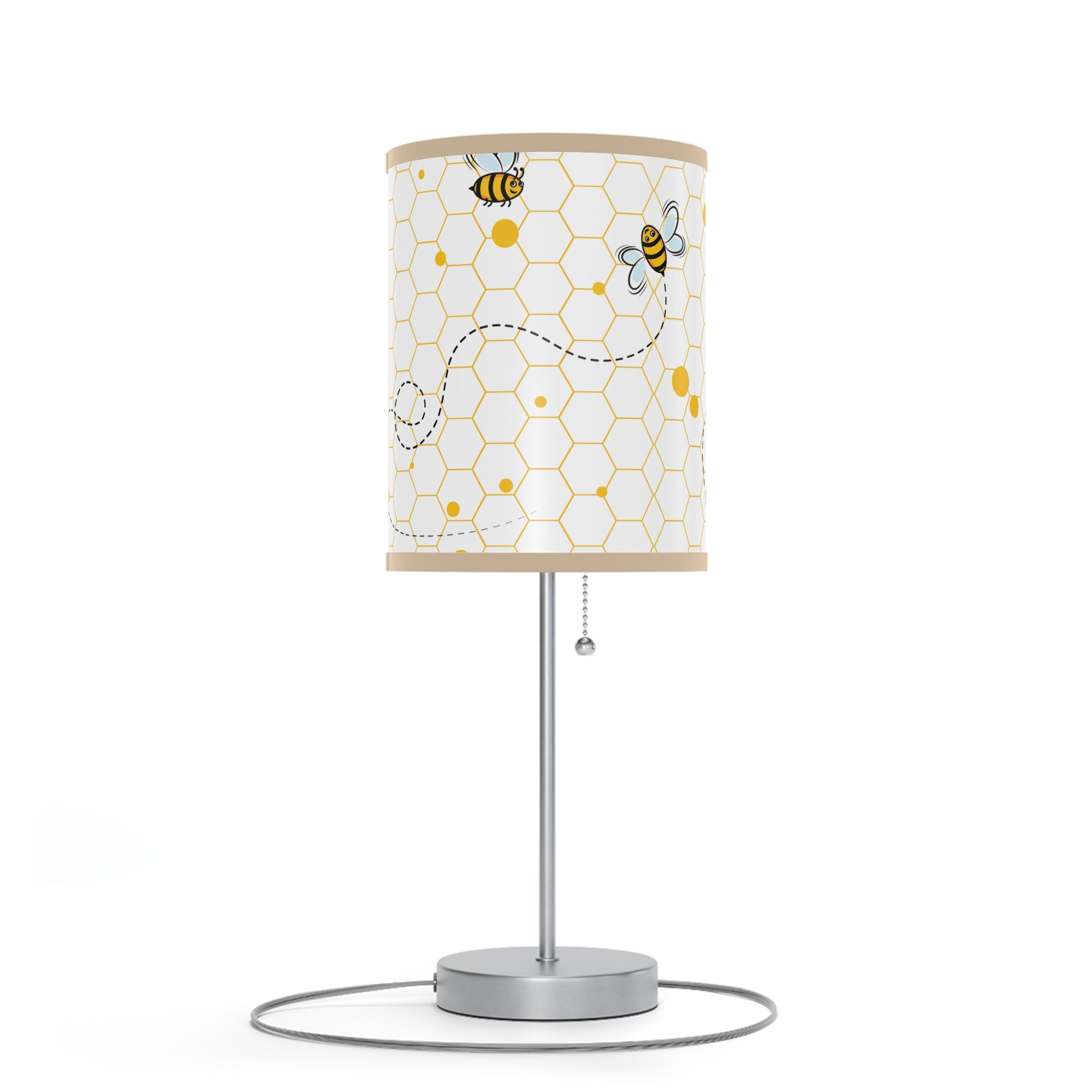 Chic Bee-Themed Table Lamp