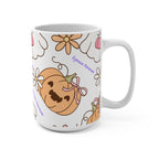 Whimsical Funny Pumpkin Mug 15oz -  Halloween Magic!