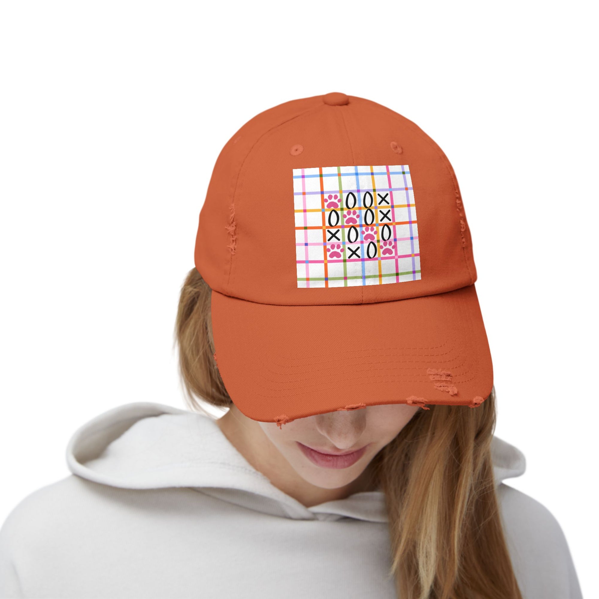 Unisex Distressed Cap