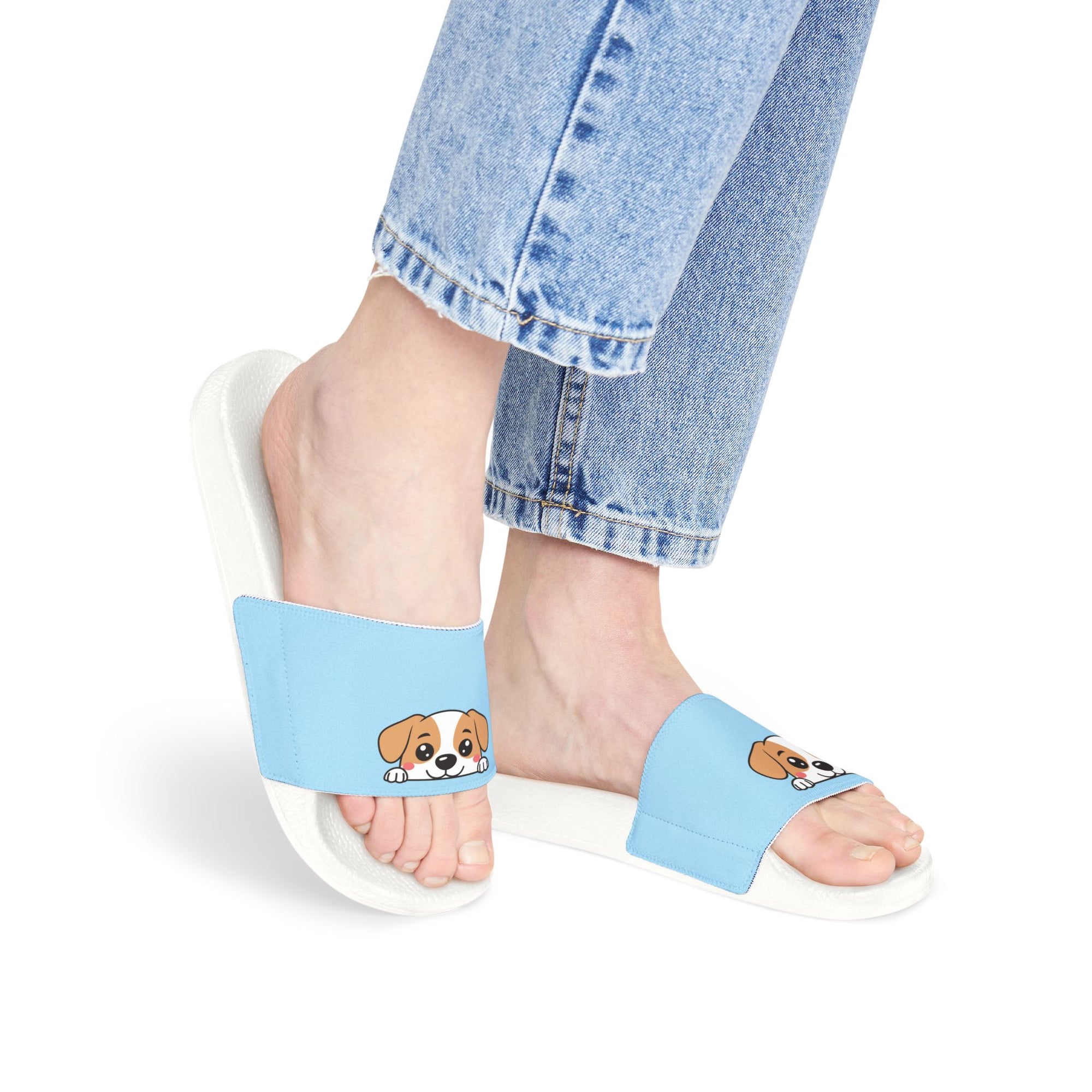 Cute Dog-Themed Sandals | Removable Straps