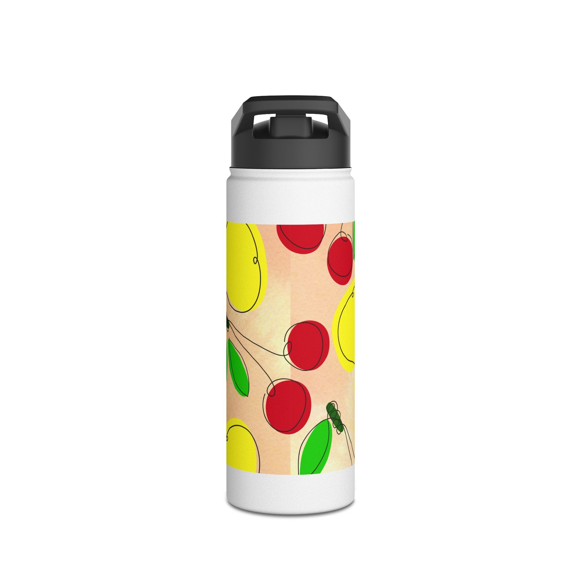 Charming Fruit Pattern Water Bottle