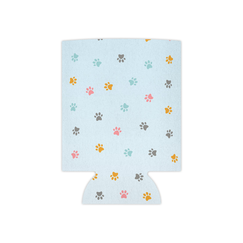 Paw Print Can Cooler