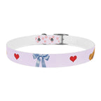 Charming Pet Collar with Paw Print Design