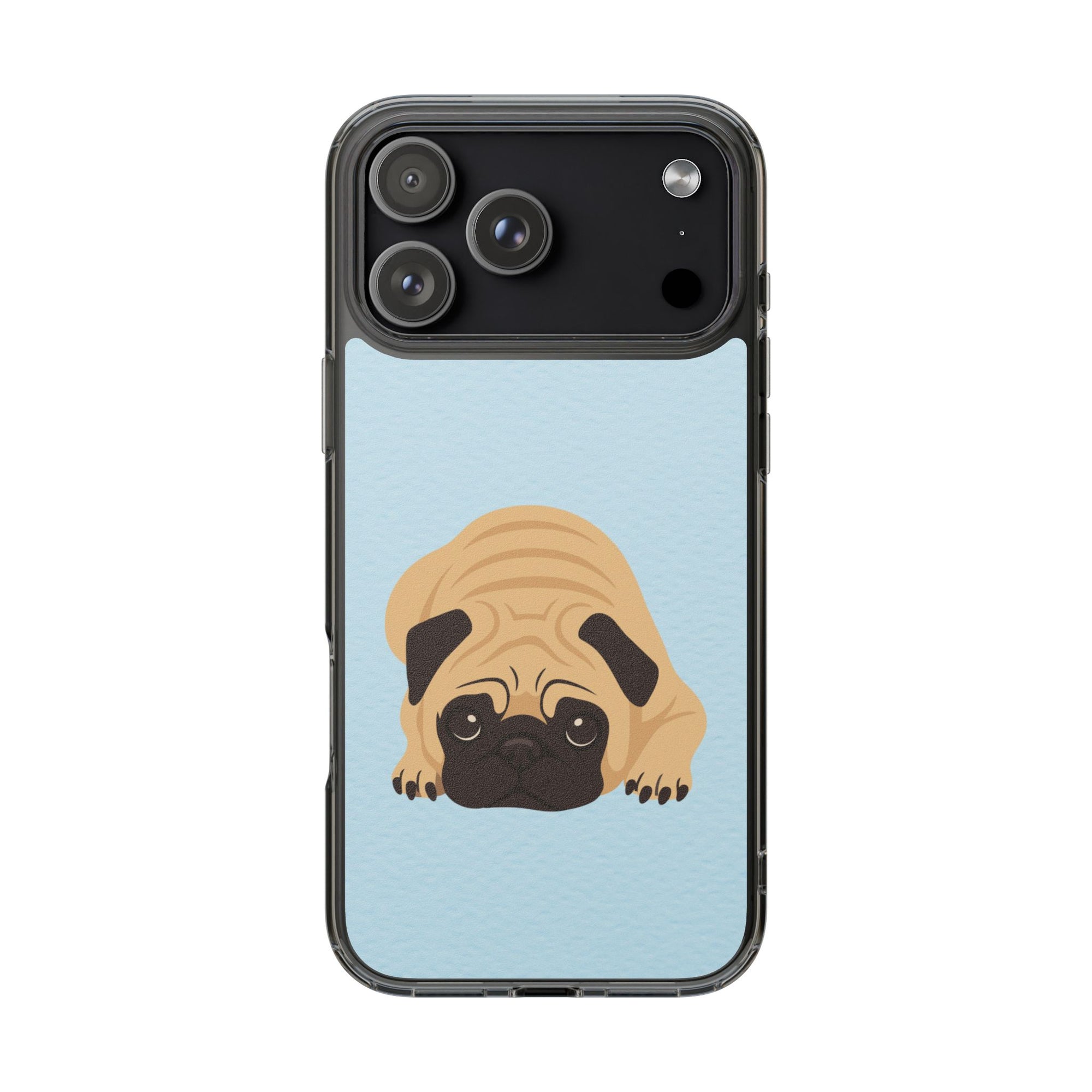 Clear Cute Puppy Impact-Resistant Cases