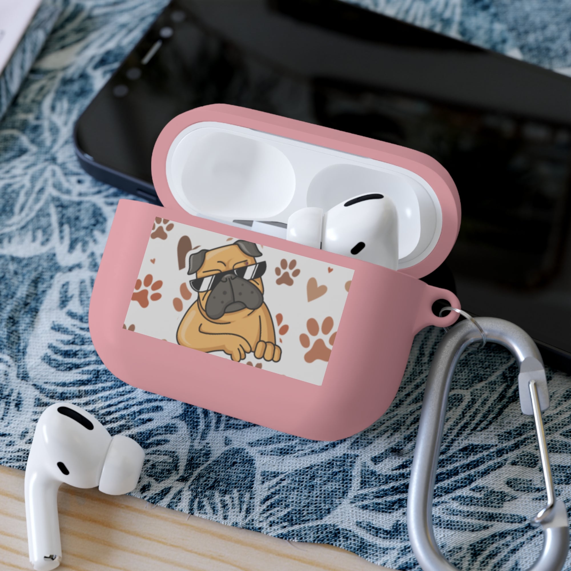 Cute Dog Paw Print AirPods Case Cover