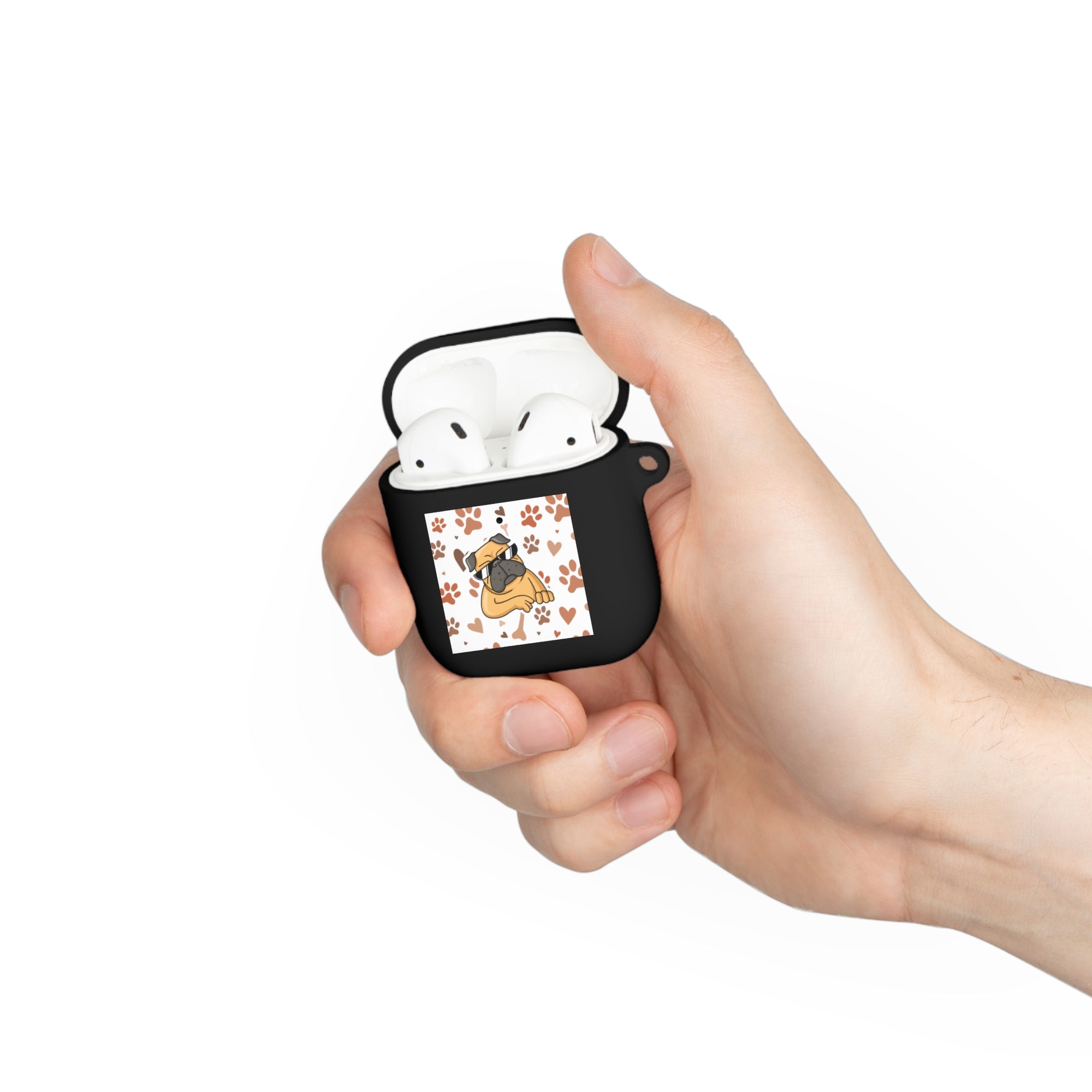Cute Dog Paw Print AirPods Case Cover
