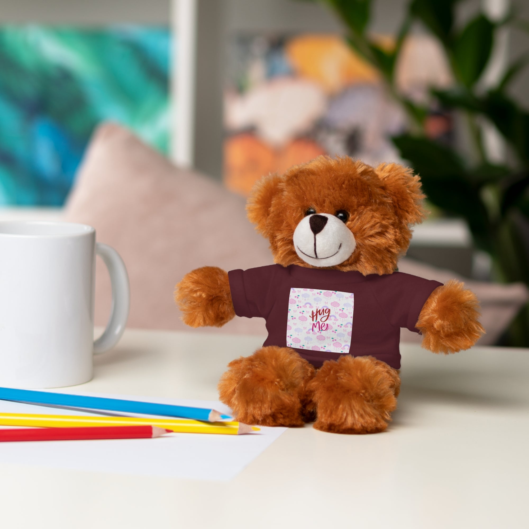 Hug Me Stuffed Animal Plush Toy – Soft & Cuddly Gift for Kids
