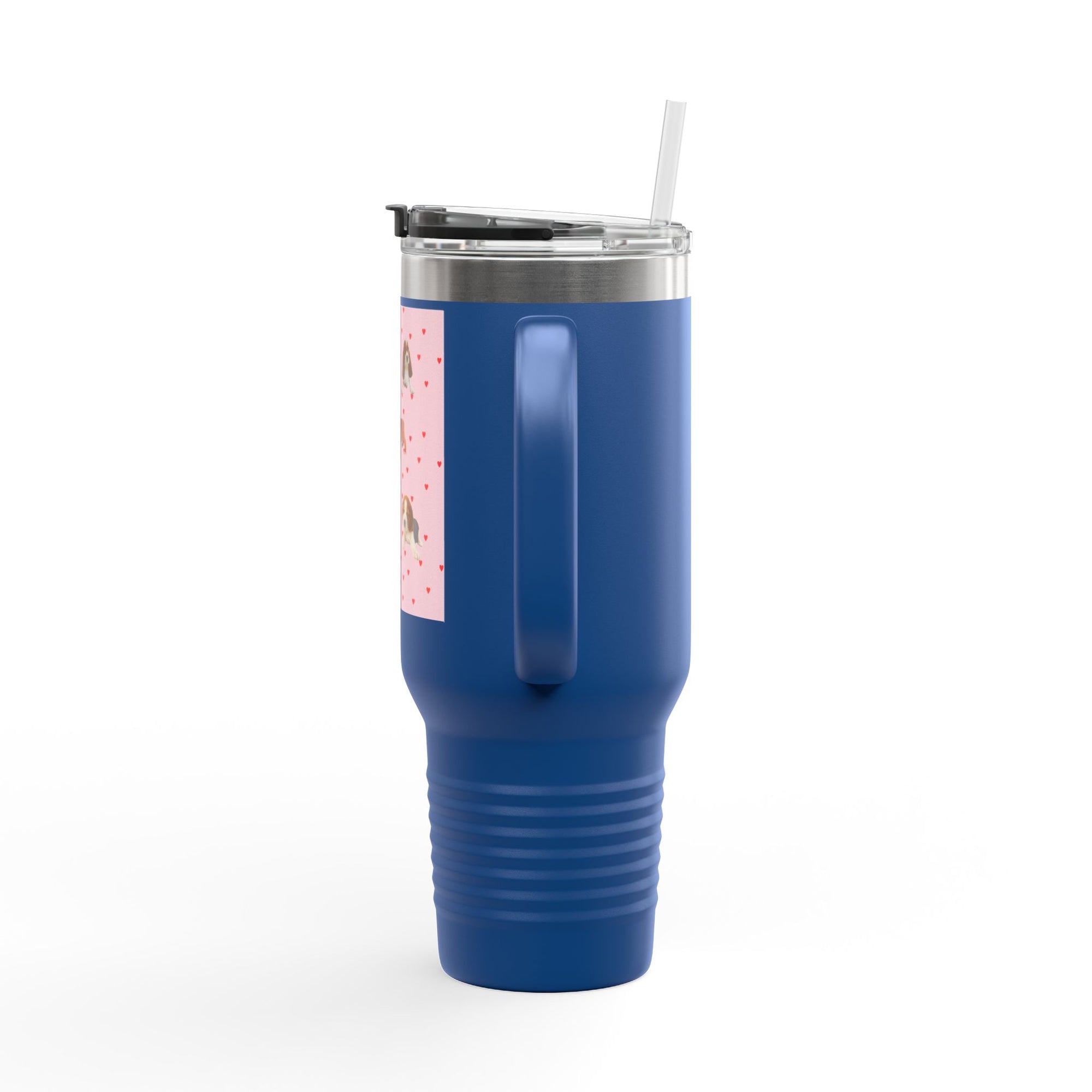 Cute Pet-Themed Insulated Travel Mug, 40oz