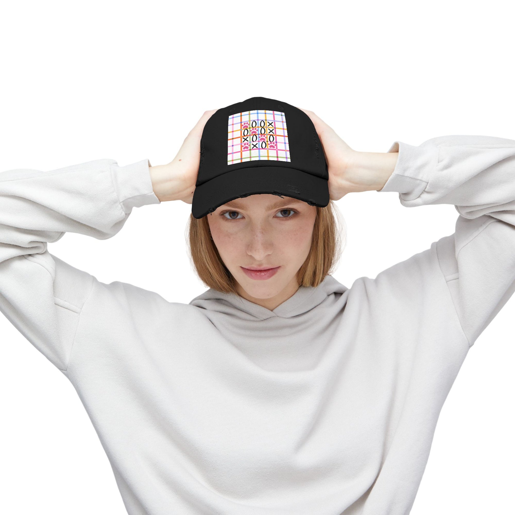 Unisex Distressed Cap