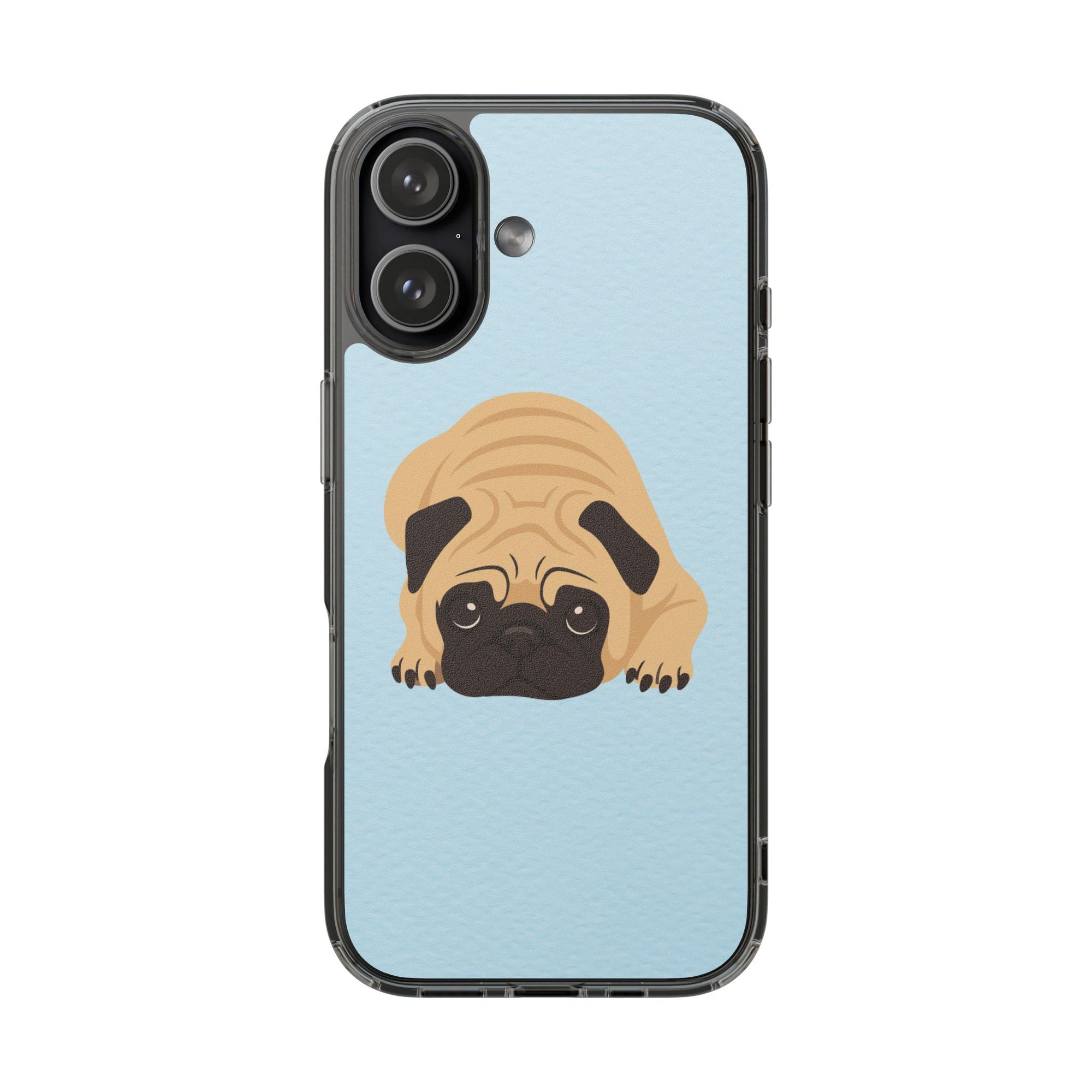Clear Cute Puppy Impact-Resistant Cases