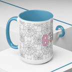 Halloween Ghost Accent Coffee Mug