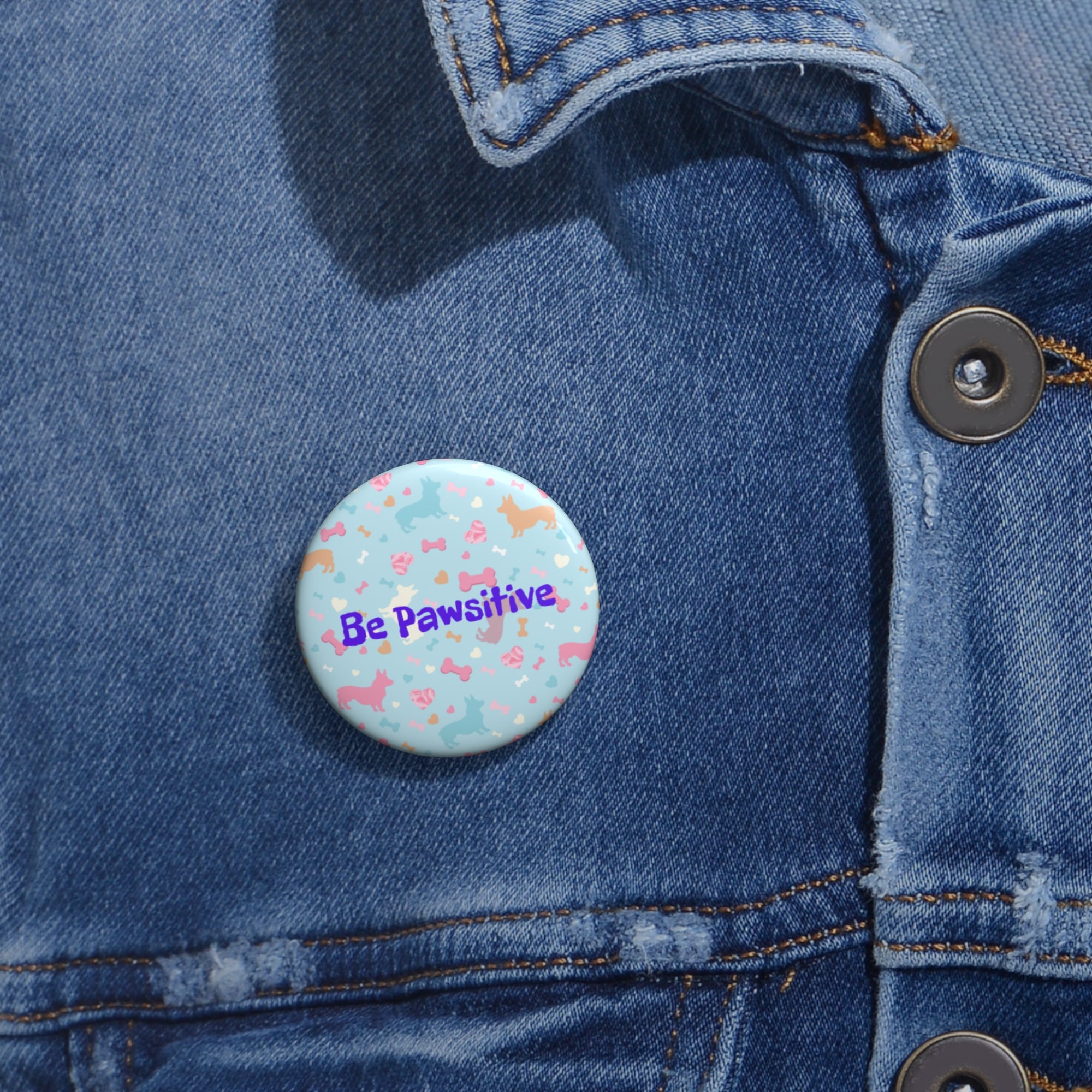 Custom Animal-Themed Pin Buttons