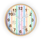 Paw Print Wall Clock