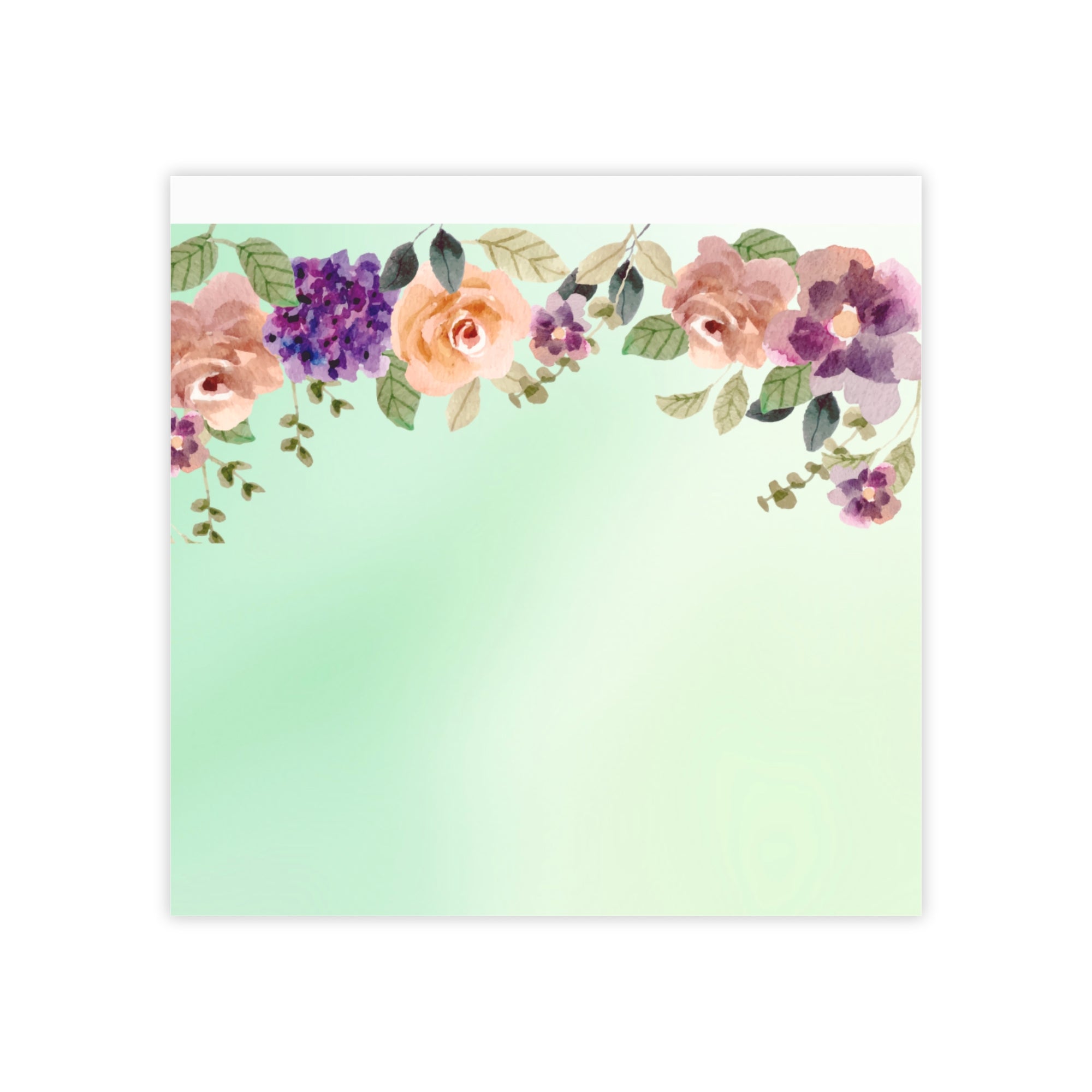Floral Themed Post-it Note Pads