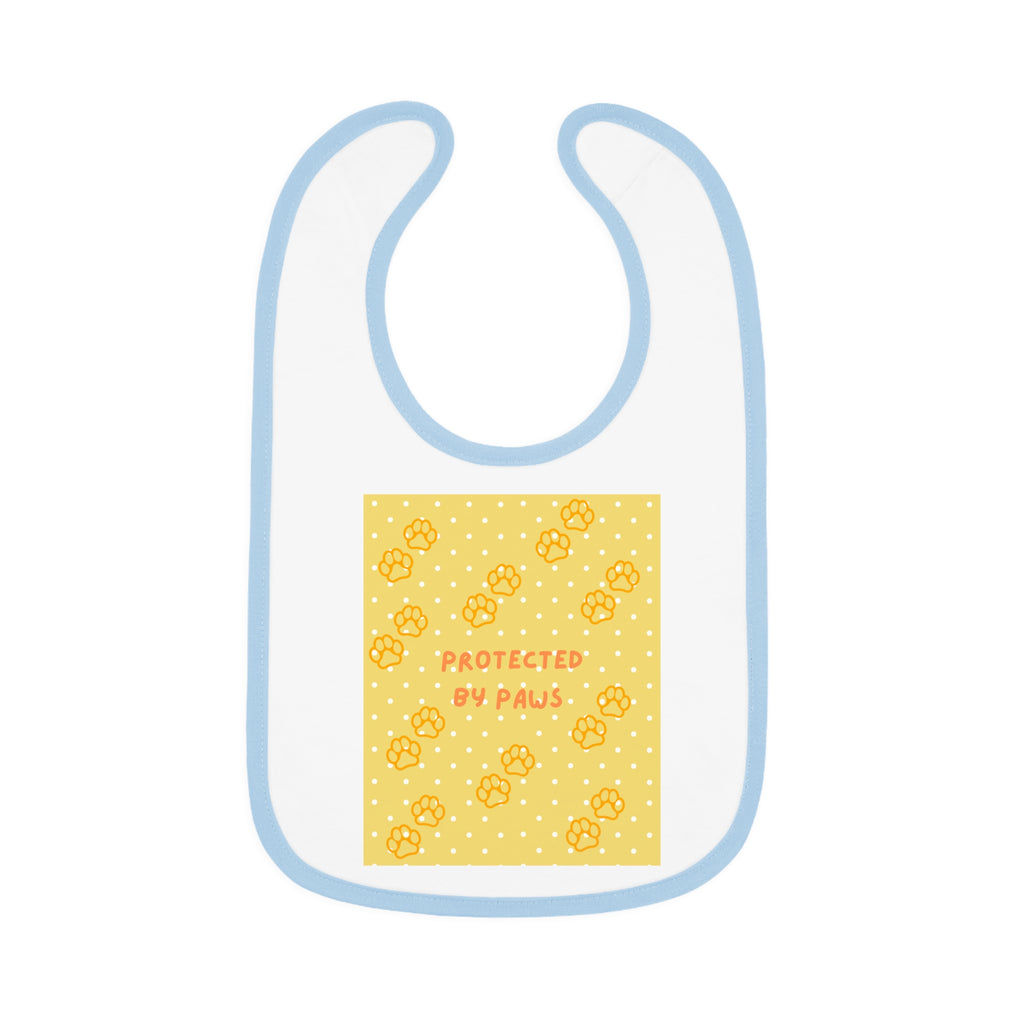 Baby Bib - Protected by Paws
