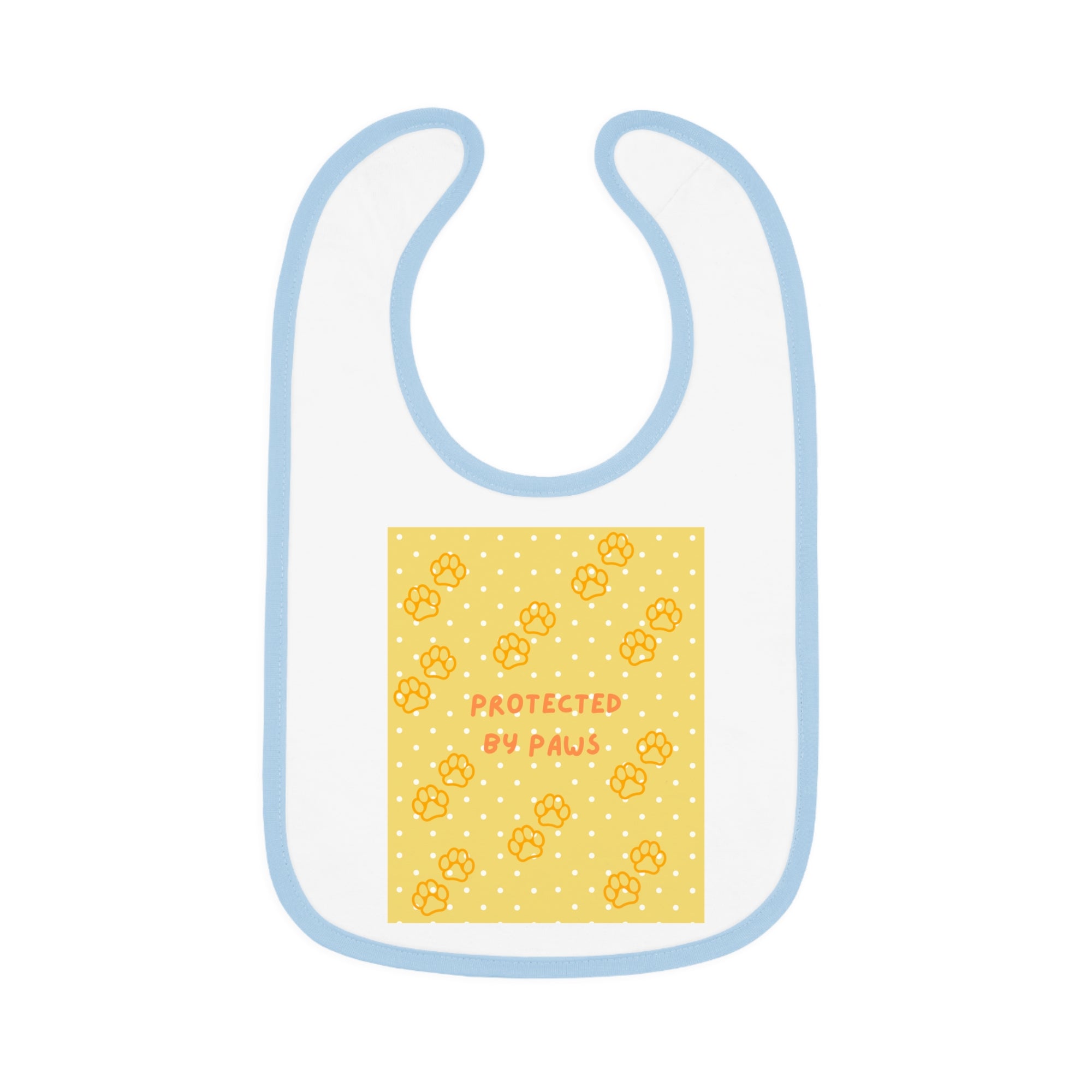 Baby Bib - Protected by Paws
