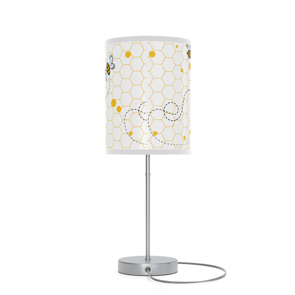Chic Bee-Themed Table Lamp